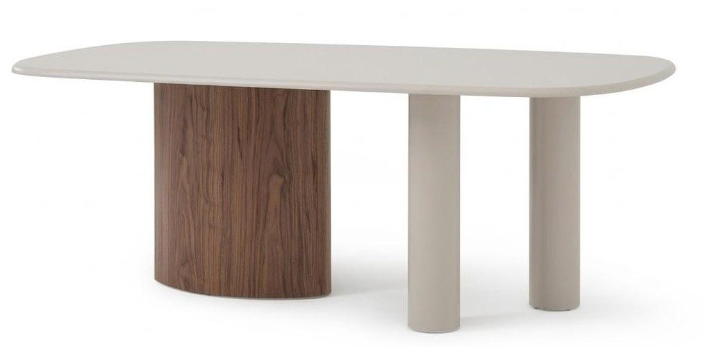 JVmoebel Esstisch Tisch Groß schön geräumig nachhaltig beige moderner Stil neu, Made in Europa