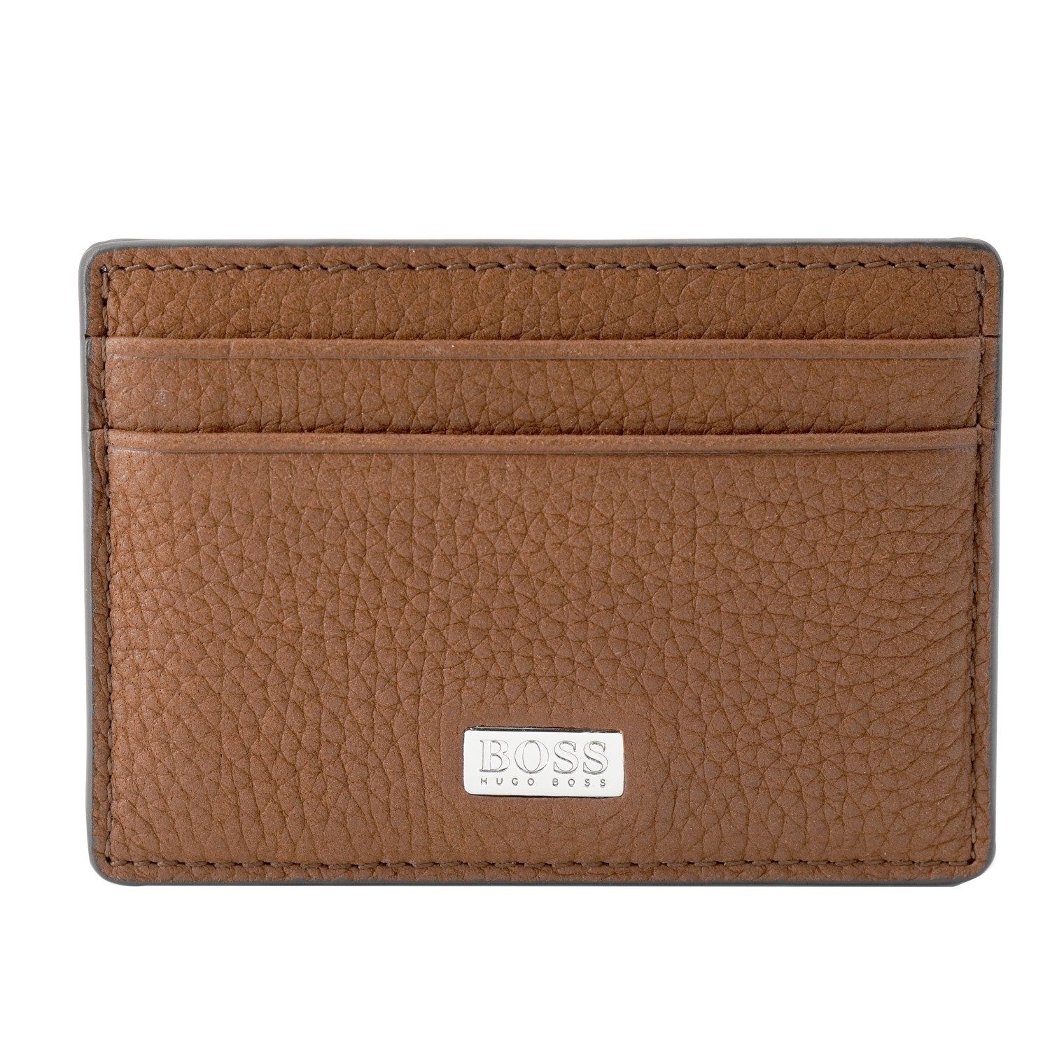 BOSS Geldbörse Kreditkartenetui Crosstown C Braun