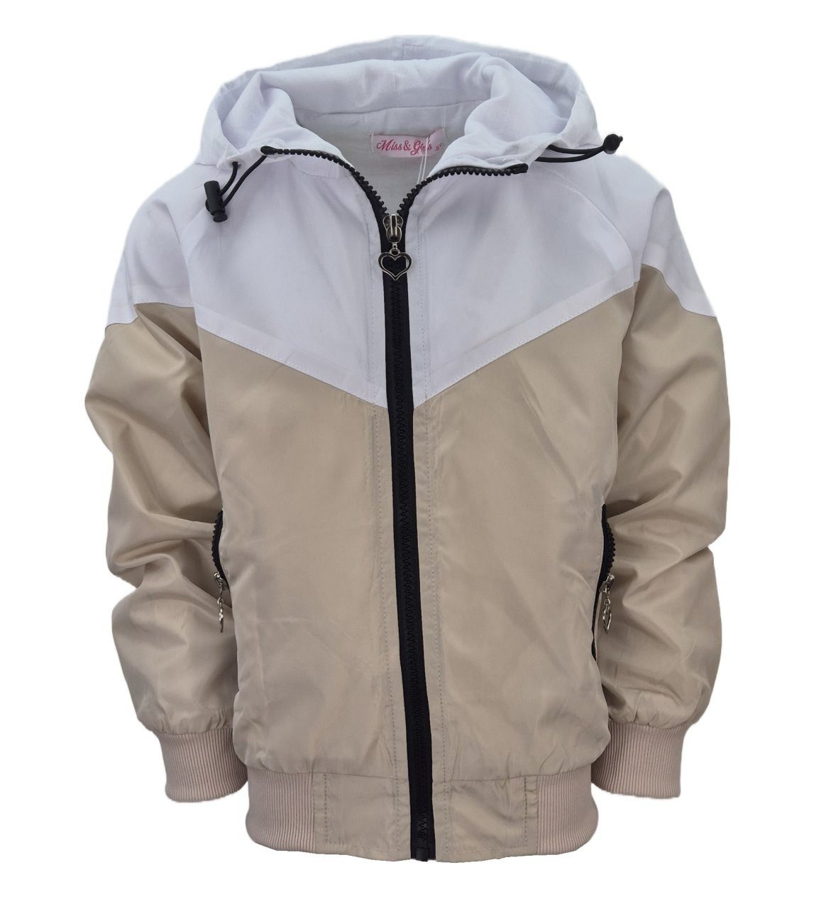Allwetterjacke Übergangsjacke mit Kapuze Kinder Jacke MH7273