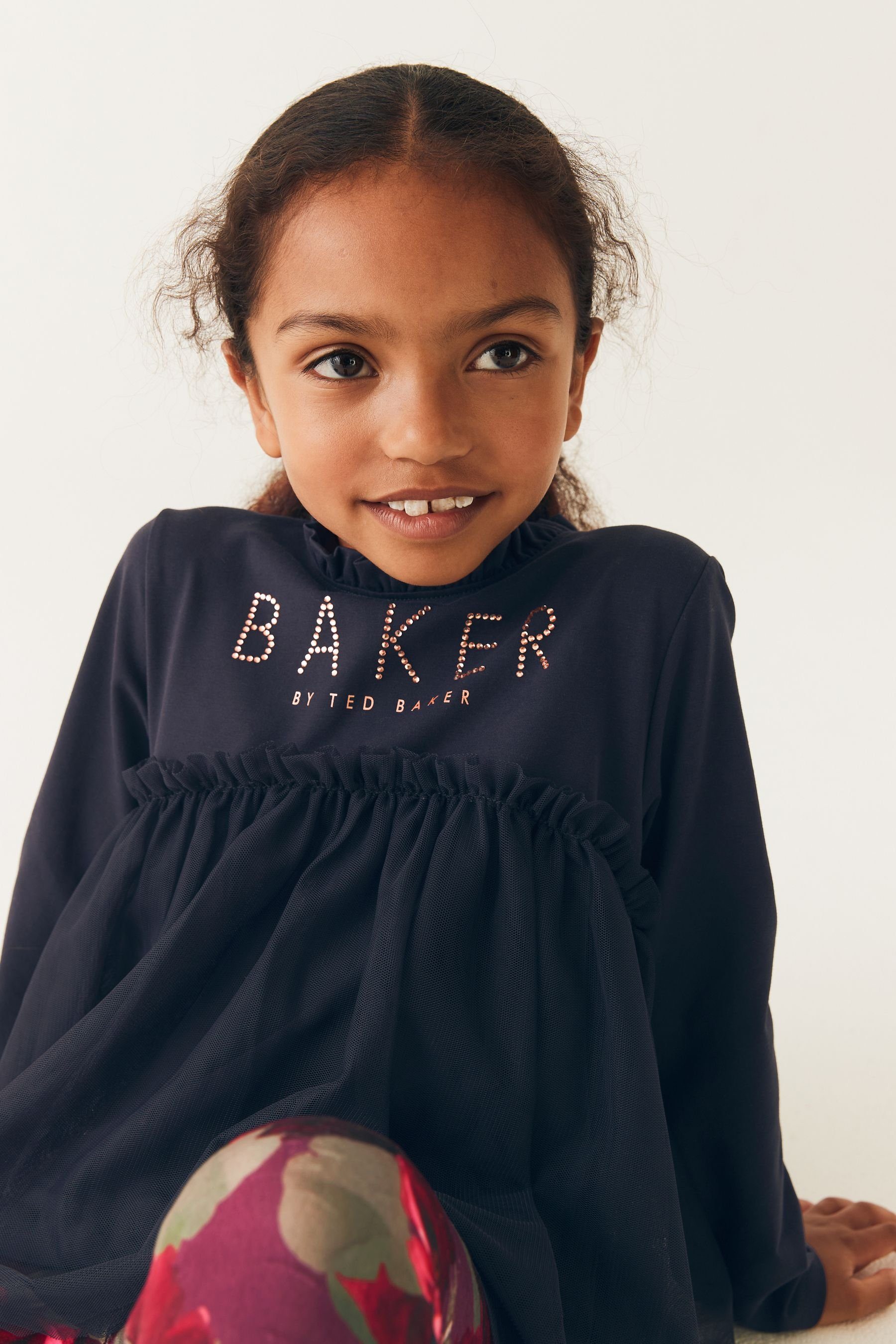 (2-tlg) & Baker Baker Leggings Shirt Ted by Veloursleggings Baker & Baker by Tüll-T-Shirt Ted