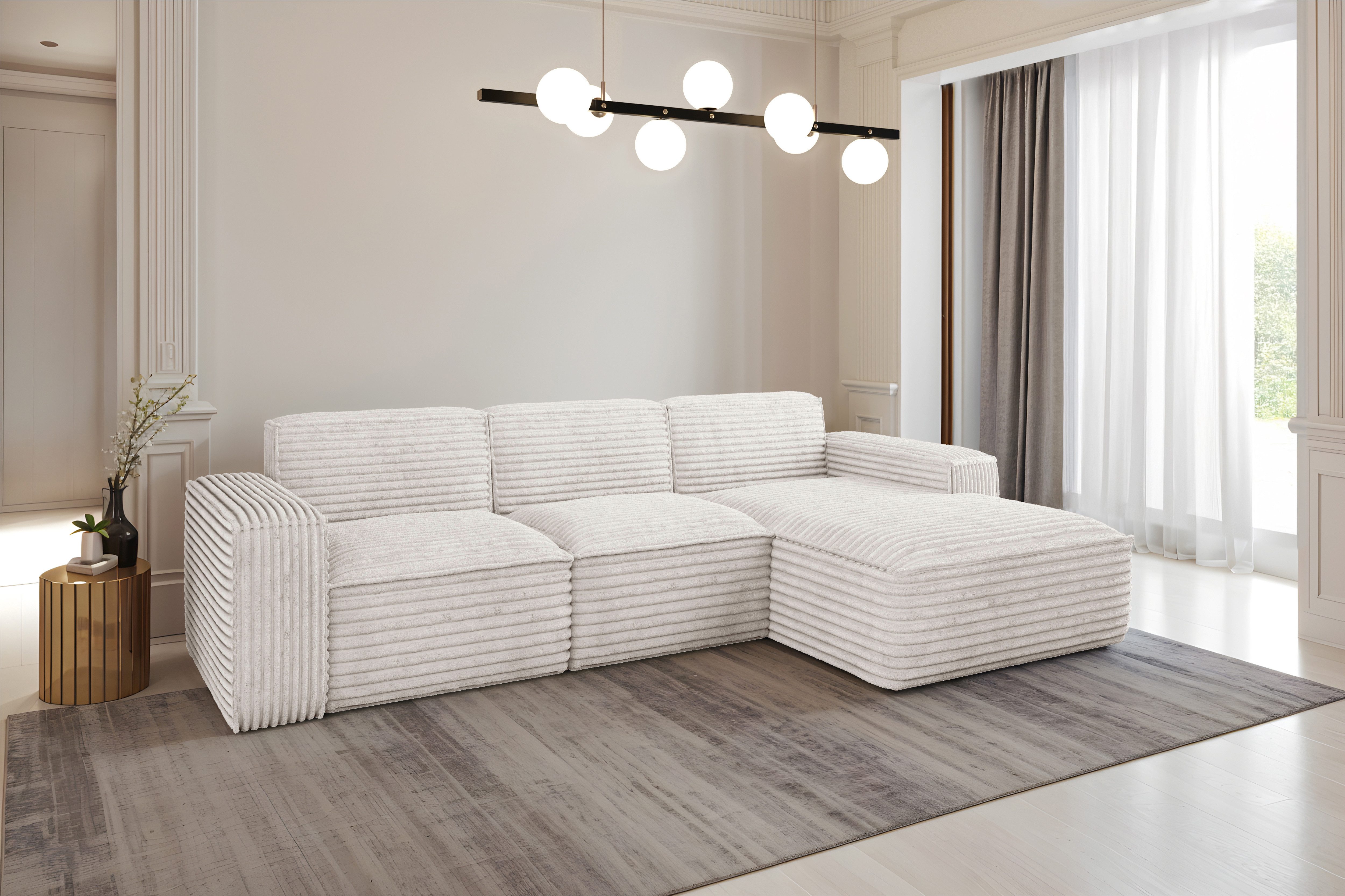 Kaiser Möbel Ecksofa Eckcouch SIENA L-Form, günstig online kaufen