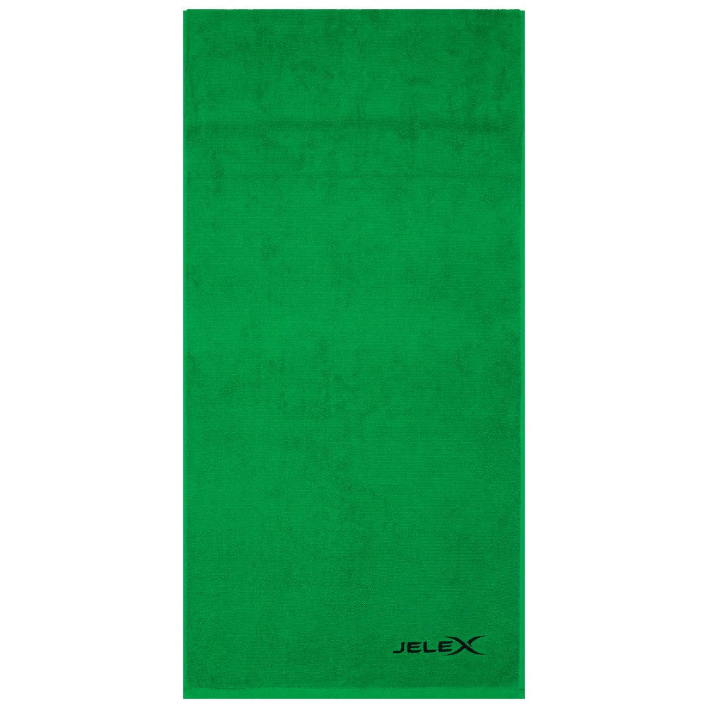 JELEX Sporthandtuch "100FIT" Fitness Handtuch mit Zip-Tasche, multifunktionales Sporthandtuch, Reißverschlusstasche