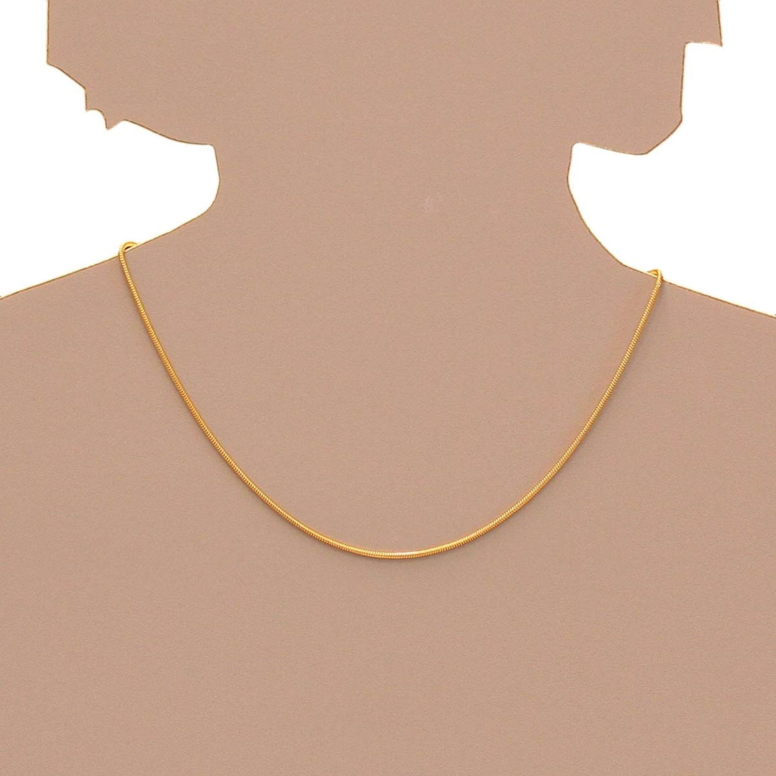 OSTSEE-SCHMUCK Silberkette Ostsee-Schmuck Kette Schlange 1,6 mm Kette Schlange 1,6 mm (1-tlg)