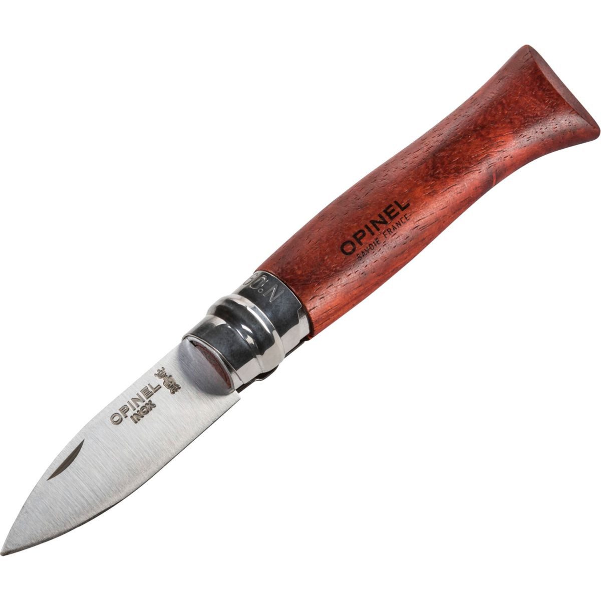 Opinel Zubereitungsmesser Austernmesser No. 09 Klappmesser mit Holzgriff