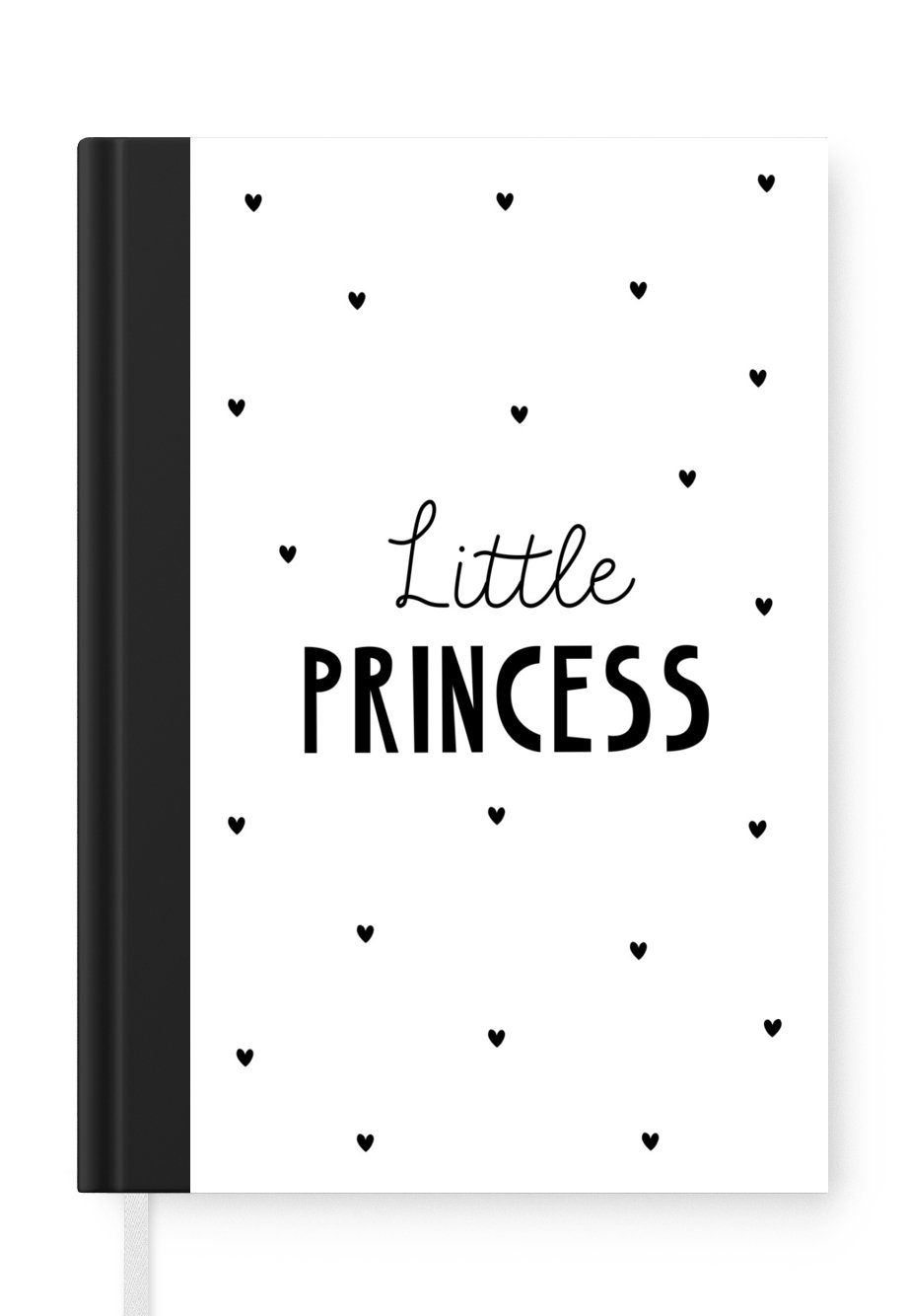 Seiten, Prinzessin Journal, Prinzessin Tagebuch, - Notizbuch 98 - Mädchen - - Haushaltsbuch A5, MuchoWow Merkzettel, Notizheft, Sprichwörter Kleine Zitate,