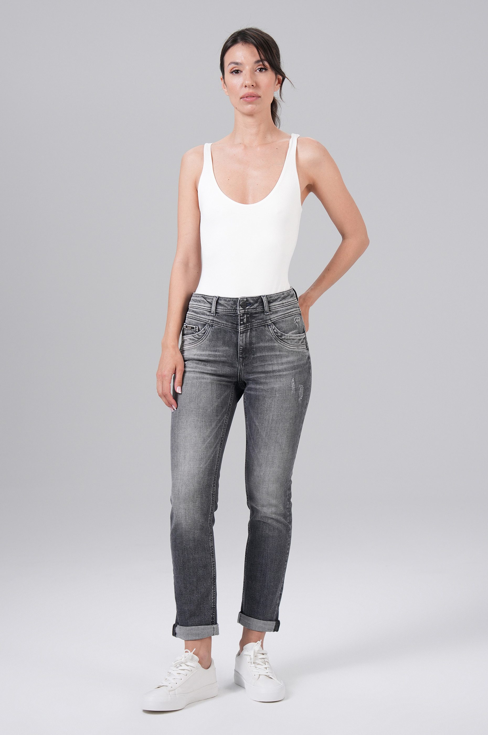 Miracle of Denim 5-Pocket-Jeans Rea High günstig online kaufen