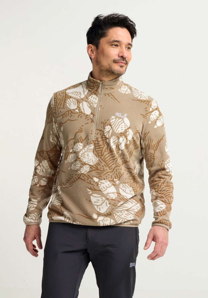 Jack Wolfskin Stehkragenpullover PAW ERA 100 PRINT HZ M
