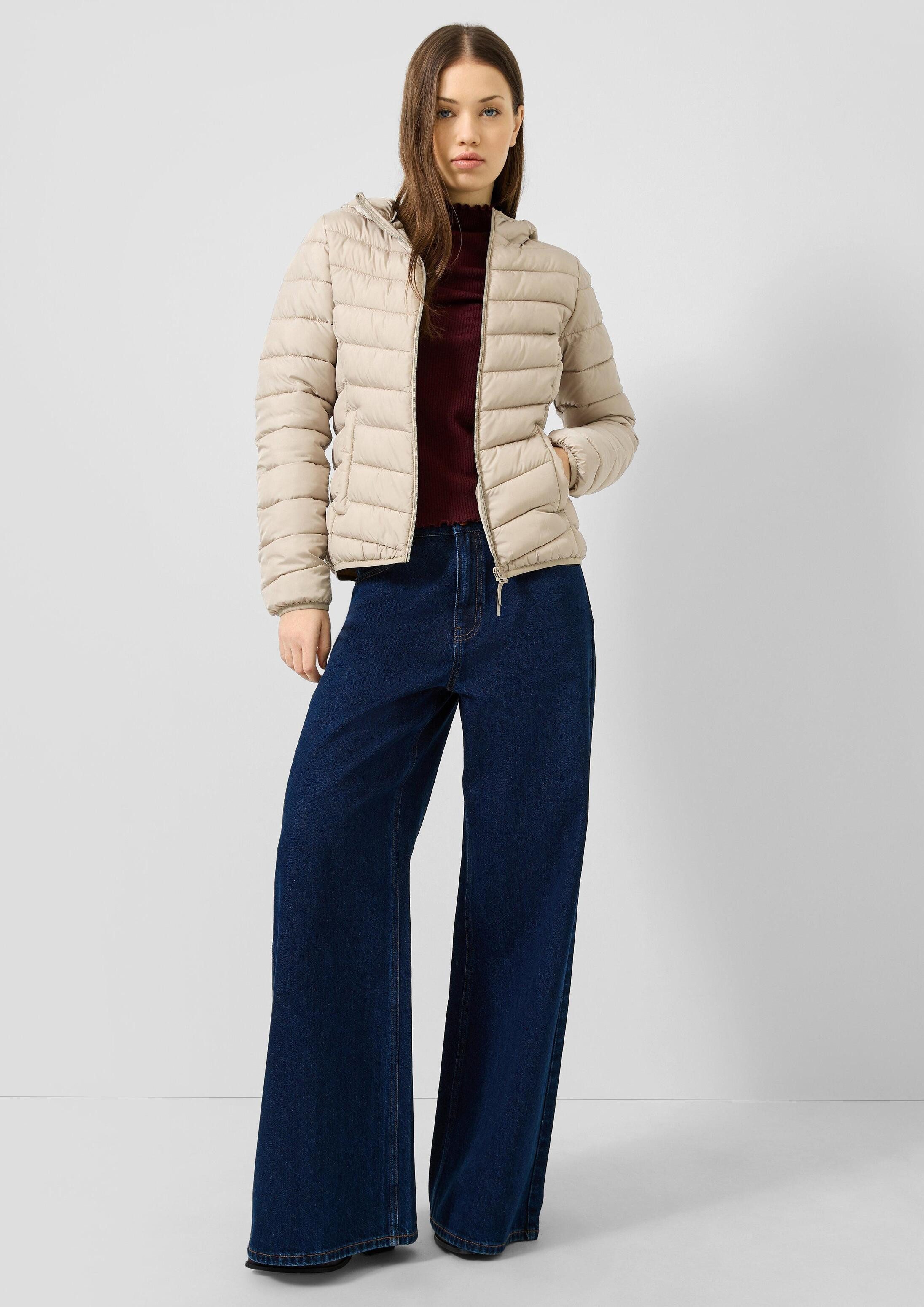QS Funktionsjacke Outdoor-Jacke Leichte Steppjacke mit Kapuze – Bild 5 von 5
