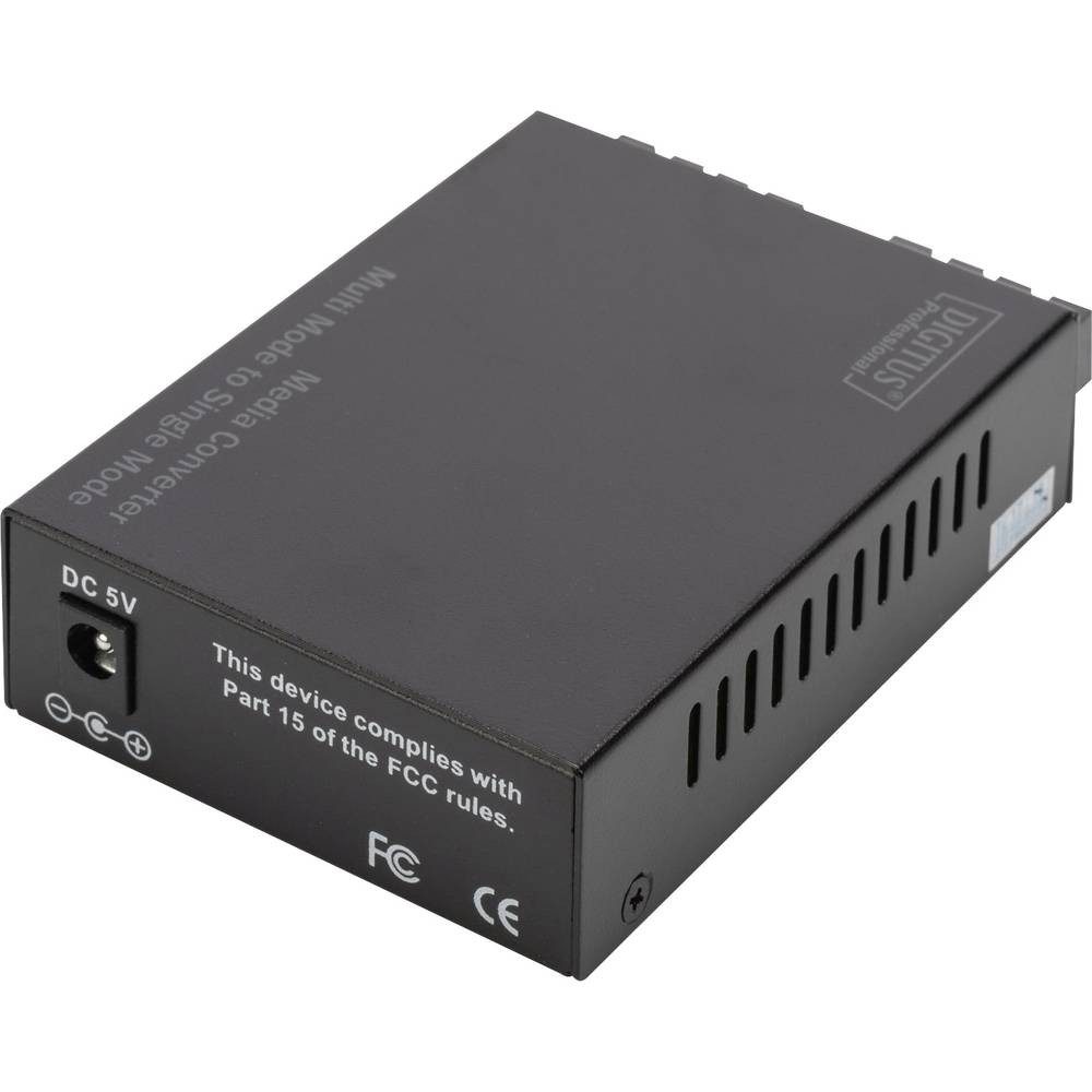 Digitus Gigabit Multimode zu Singlemode Medie SC zu SC, Wellenlänge DN-82124 Medienkonverter