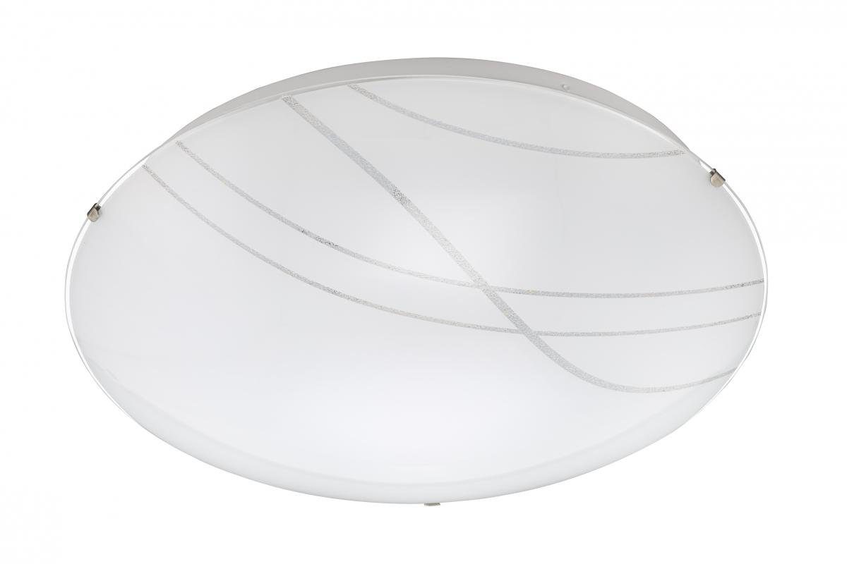 Fernbedienung Dimmbar Deckenleuchte Briloner 40cm Runde Nachtlicht Leuchten Weiß LED Aufbauleuchte
