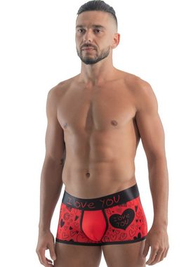 Geronimo Boxershorts Fashion Lovers Boxer Red M (Boxer, 1-St) erotisch
