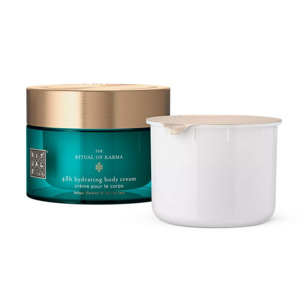 Rituals Körpercreme Rituals The Ritual Of Karma 48h Hydrating Body Cream 200ml, Intensive Feuchtigkeit für trockene Haut