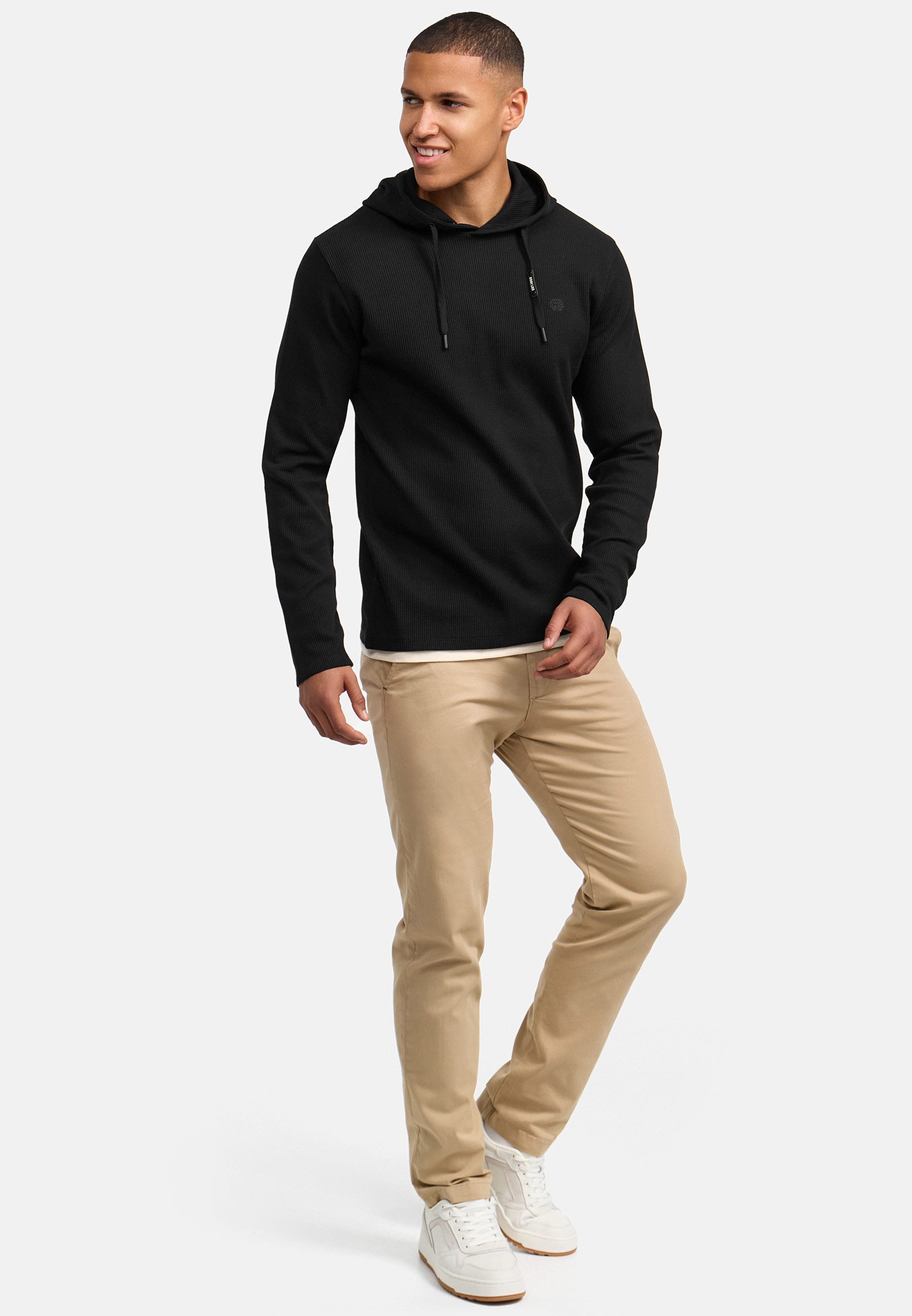 Indicode Hoodie Herren INMarto Sweatshirt Kapuze Herrenhoodie (Kapuzenpullover)
