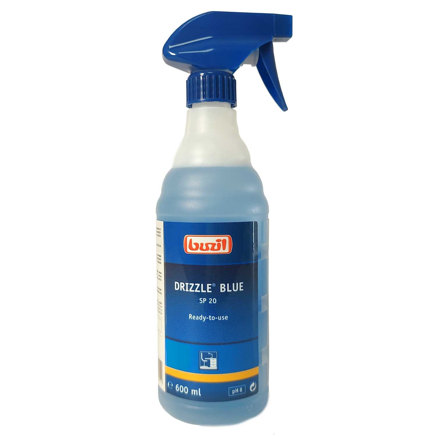 Buzil Flächenreiniger Buzil Drizzle Blue SP 20 Sprühreiniger 12 x 600 ml