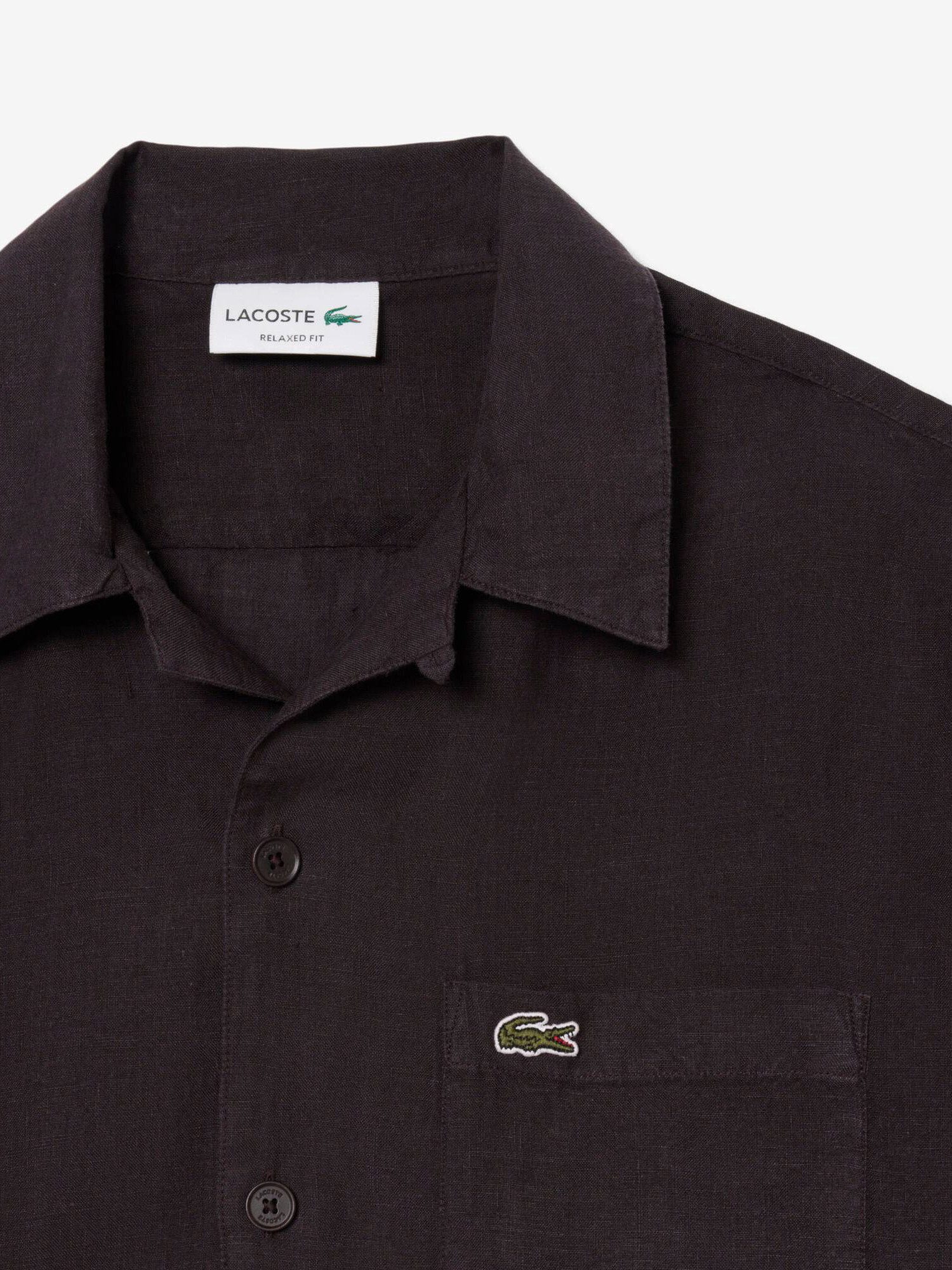 Lacoste Leinenhemd Lacoste Relaxed Fit Linen Shirt