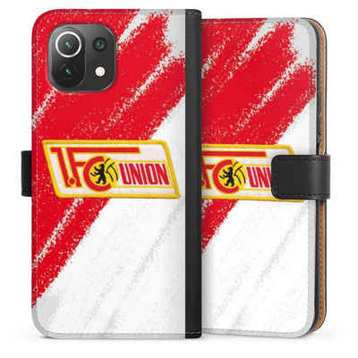 DeinDesign Handyhülle Offizielles Lizenzprodukt 1. FC Union Berlin Logo, Xiaomi Mi 11 Lite 5G Hülle Handy Flip Case Wallet Cover