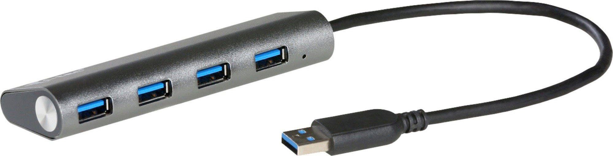 I-TEC USB 3.0 Metal Charging HUB 4 Port USB-Ladegerät