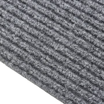 Teppich Schmutzfangläufer Grau 100x200 cm, furnicato, Rechteckig
