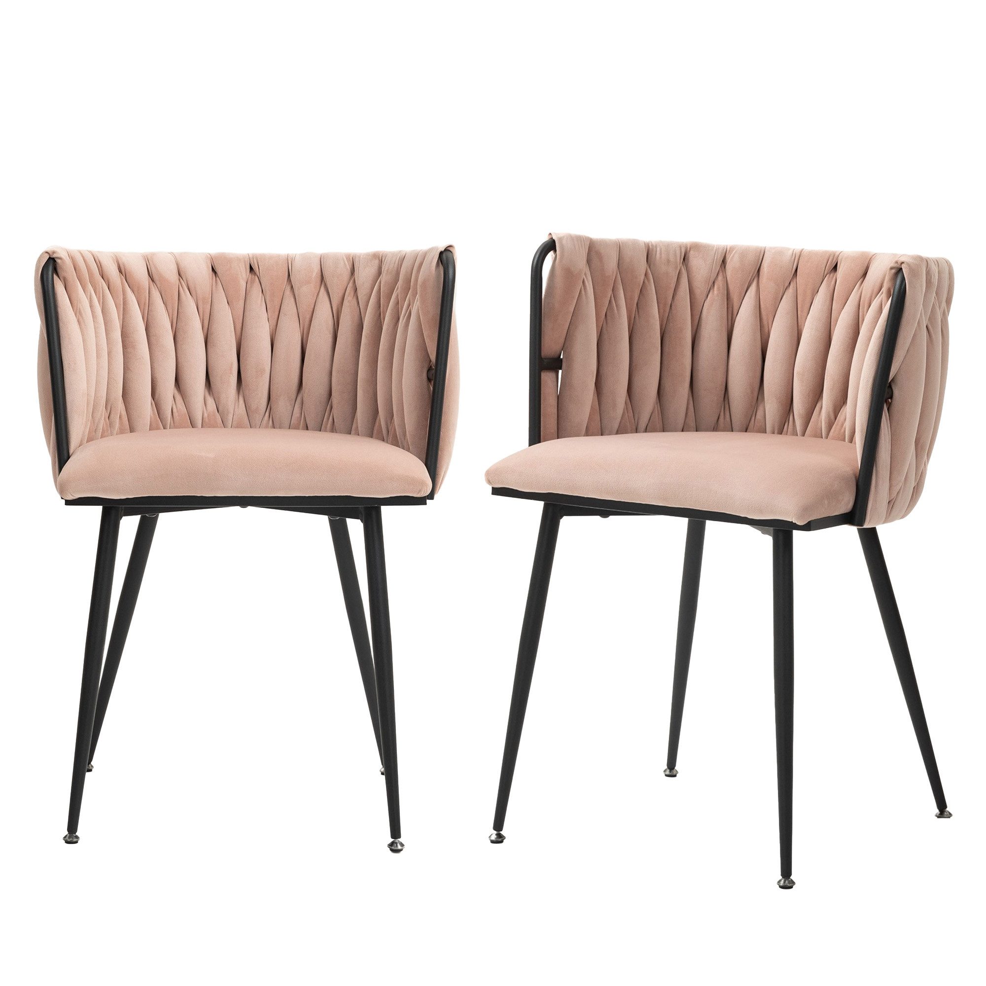 OKWISH 4-Fußstuhl Leisure Esszimmerstühle Akzentstuhl Lounge günstig online kaufen