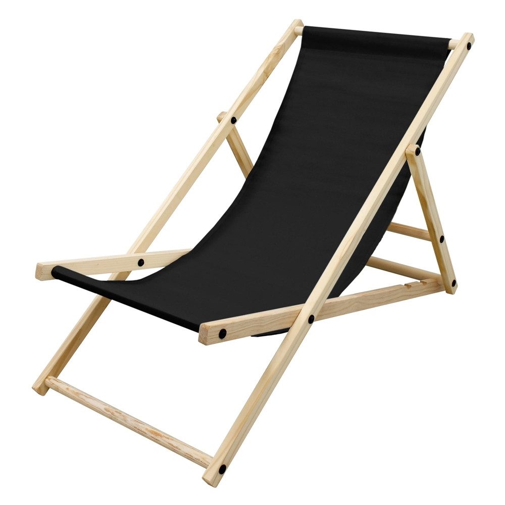 ECD Germany Gartenliege Holz Beachstuhl klappbarer günstig online kaufen