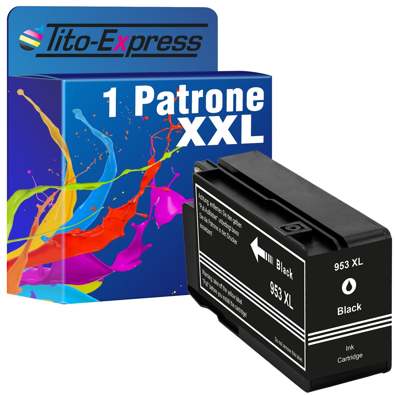 Tito-Express ersetzt HP 953 XL 953XL Black Tintenpatrone (für Officejet Pro 8710 8715 8740 8720 8718 7730 8728 8719 7740 7720)