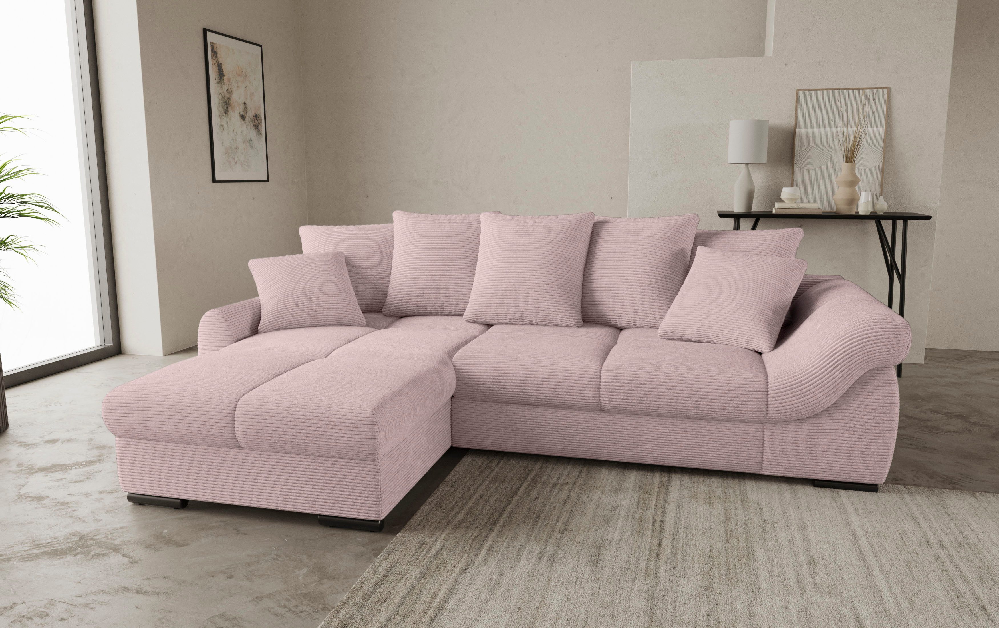 Mr. Couch Ecksofa Livorno DuraFlex L-Form, günstig online kaufen