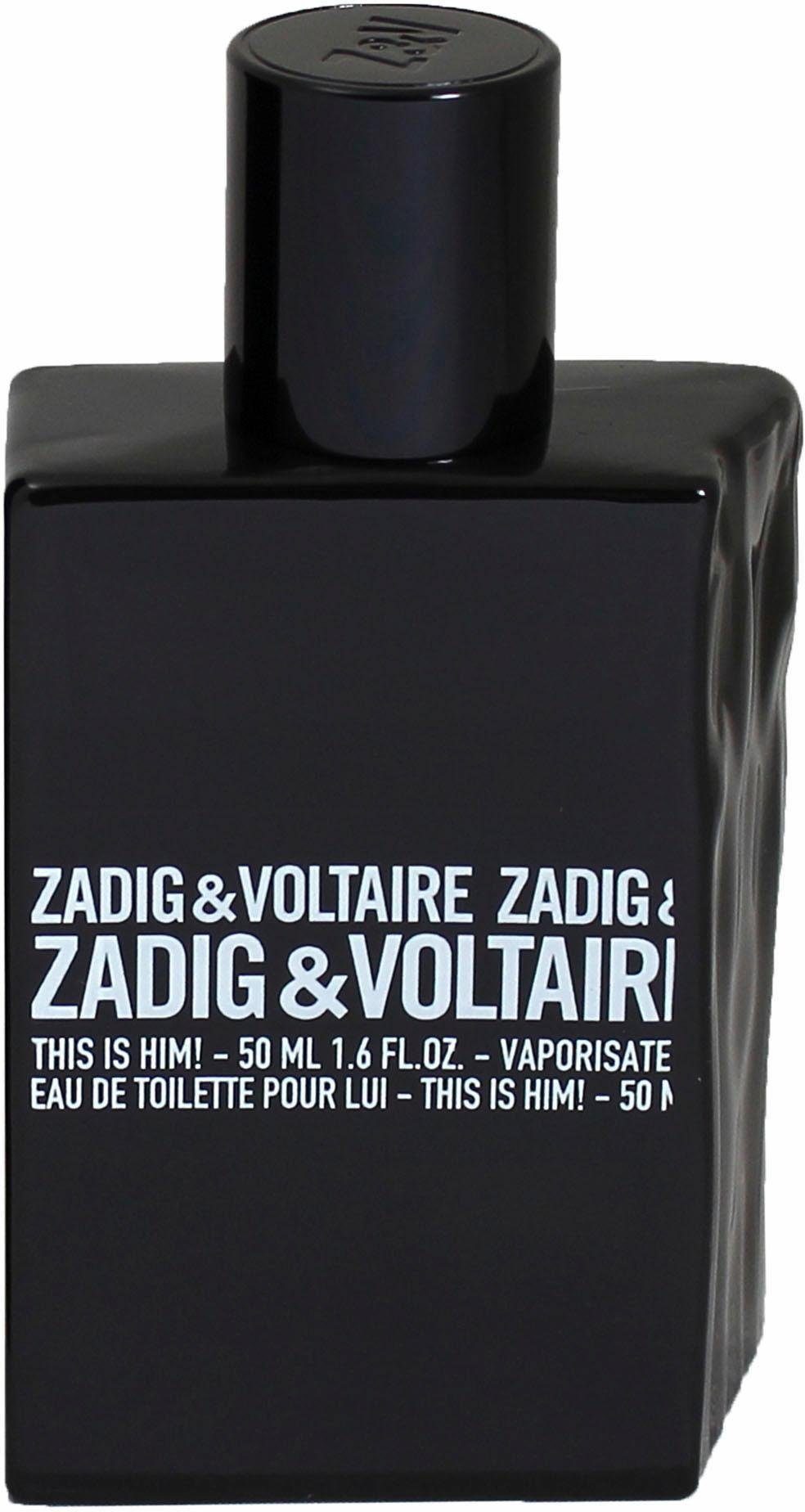 ZADIG & VOLTAIRE Eau de Toilette This Is Him, Glasflakon, Parfüm EDT, Herrenduft