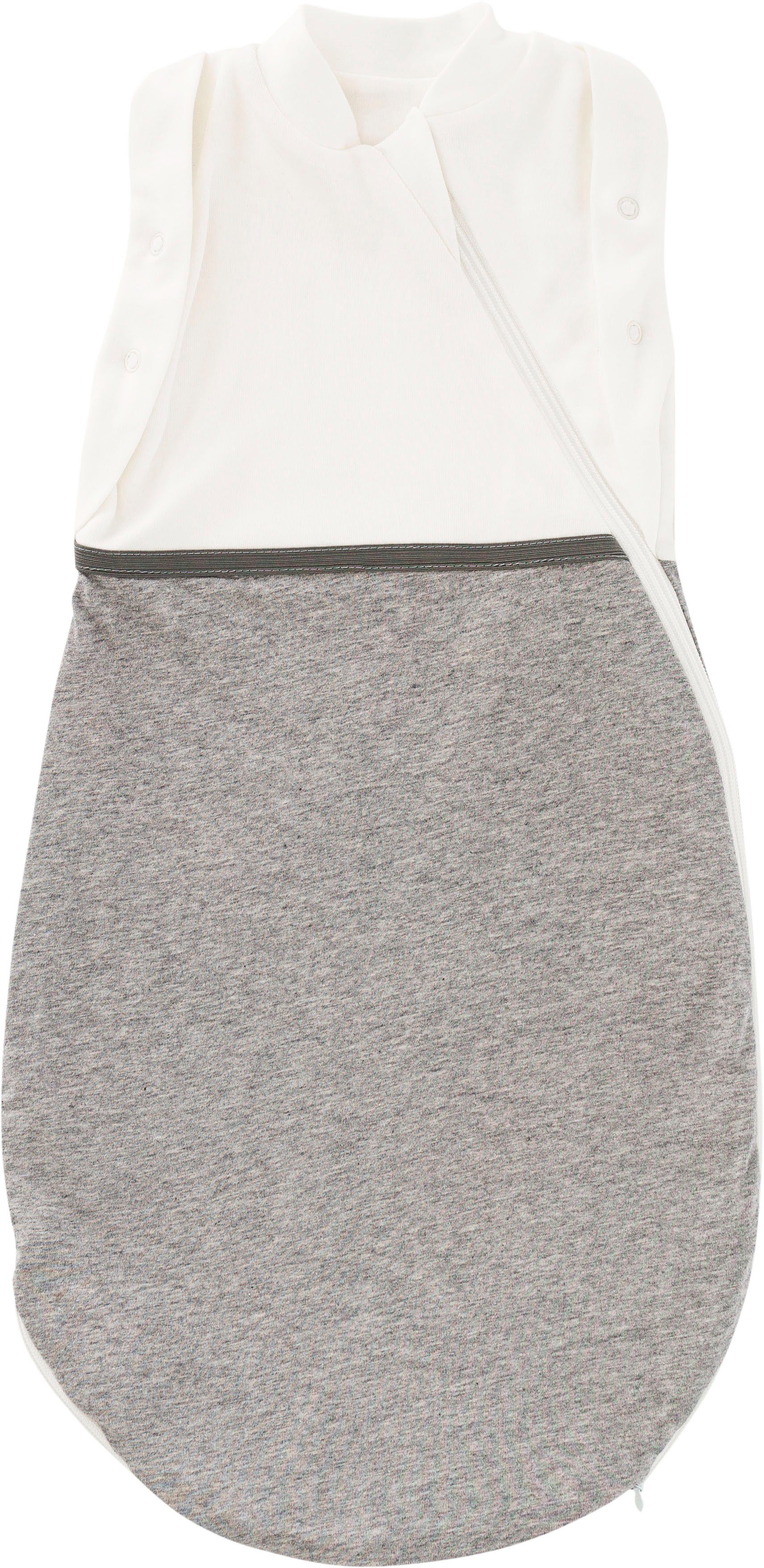 Babyschlafsack Puck-Schlafsack Air, Design blau melliert