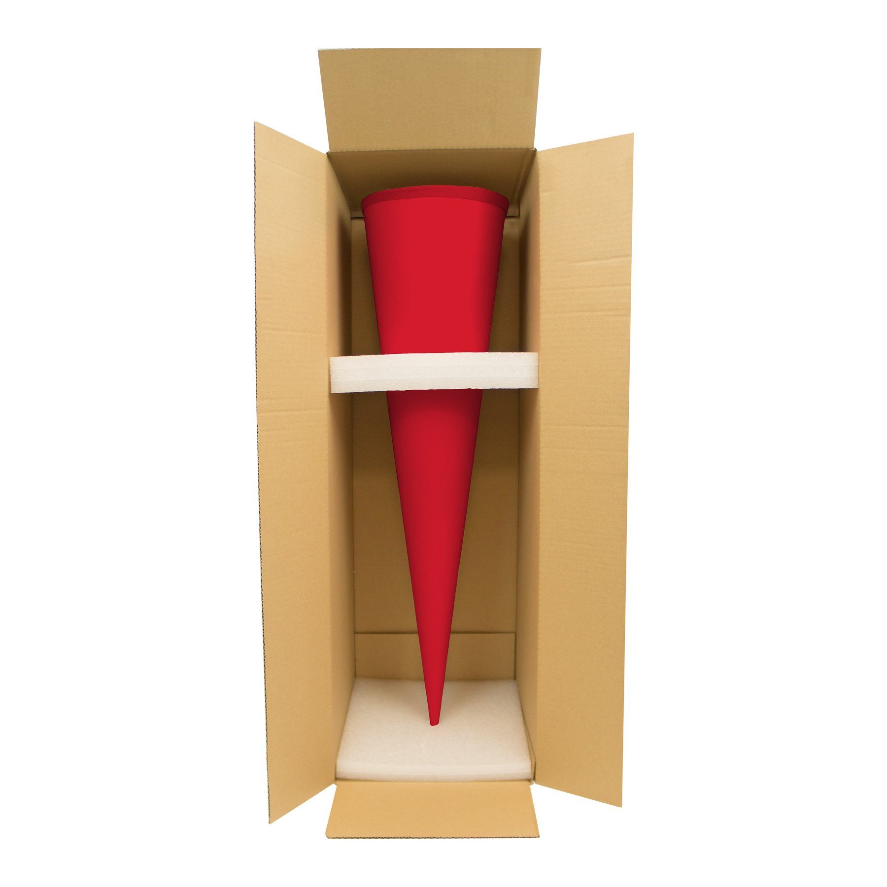 Goldbuch Schultüte Bastelschultüte 70cm rot