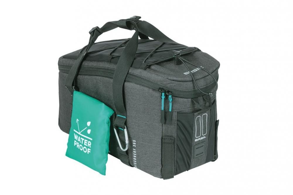 Basil Fahrradtasche Basil Gepäckträgertasche Discovery 365D Trunkbag M schwarz Größe 36x16