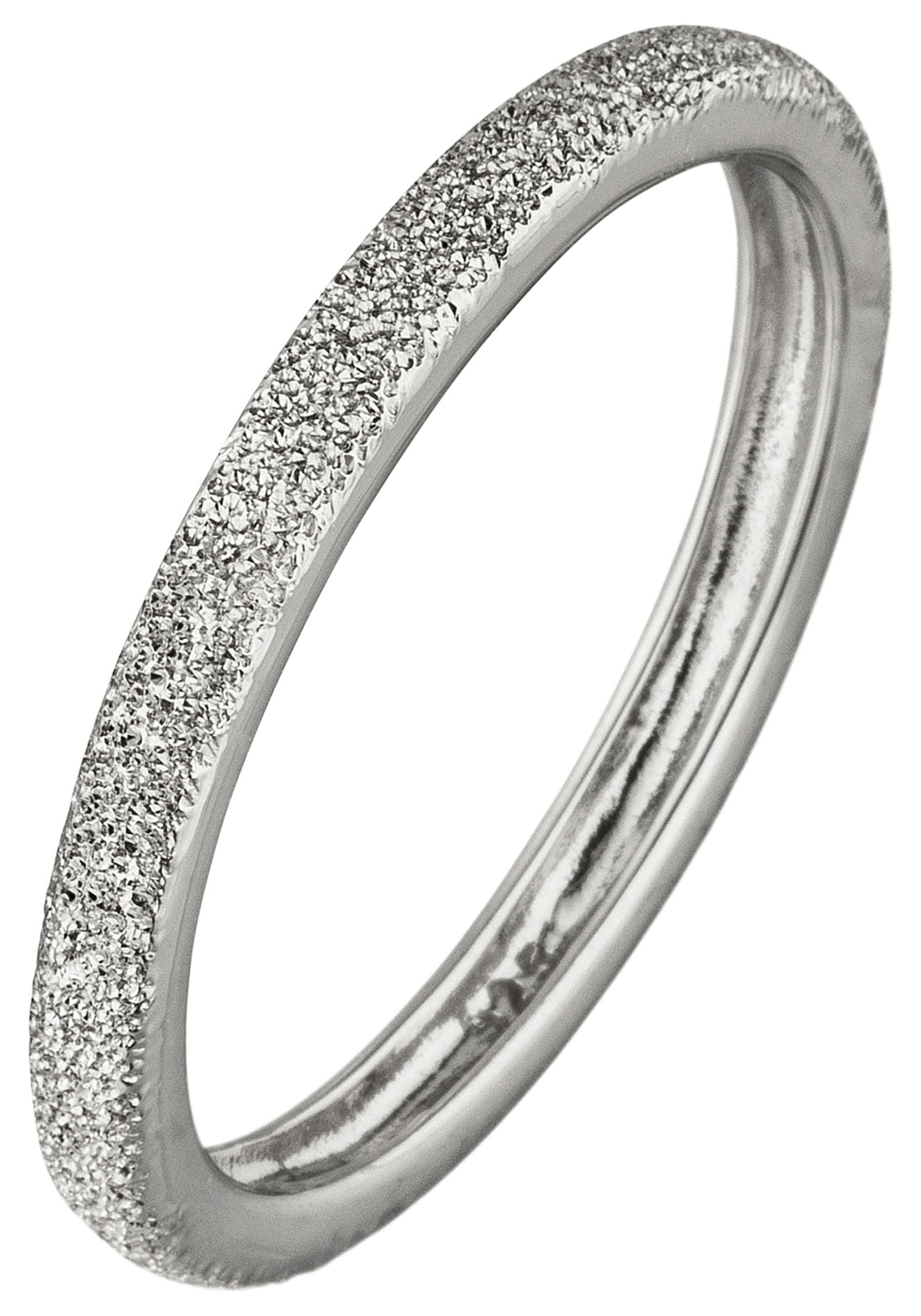 JOBO Fingerring, 925 Silber mit Struktur günstig online kaufen