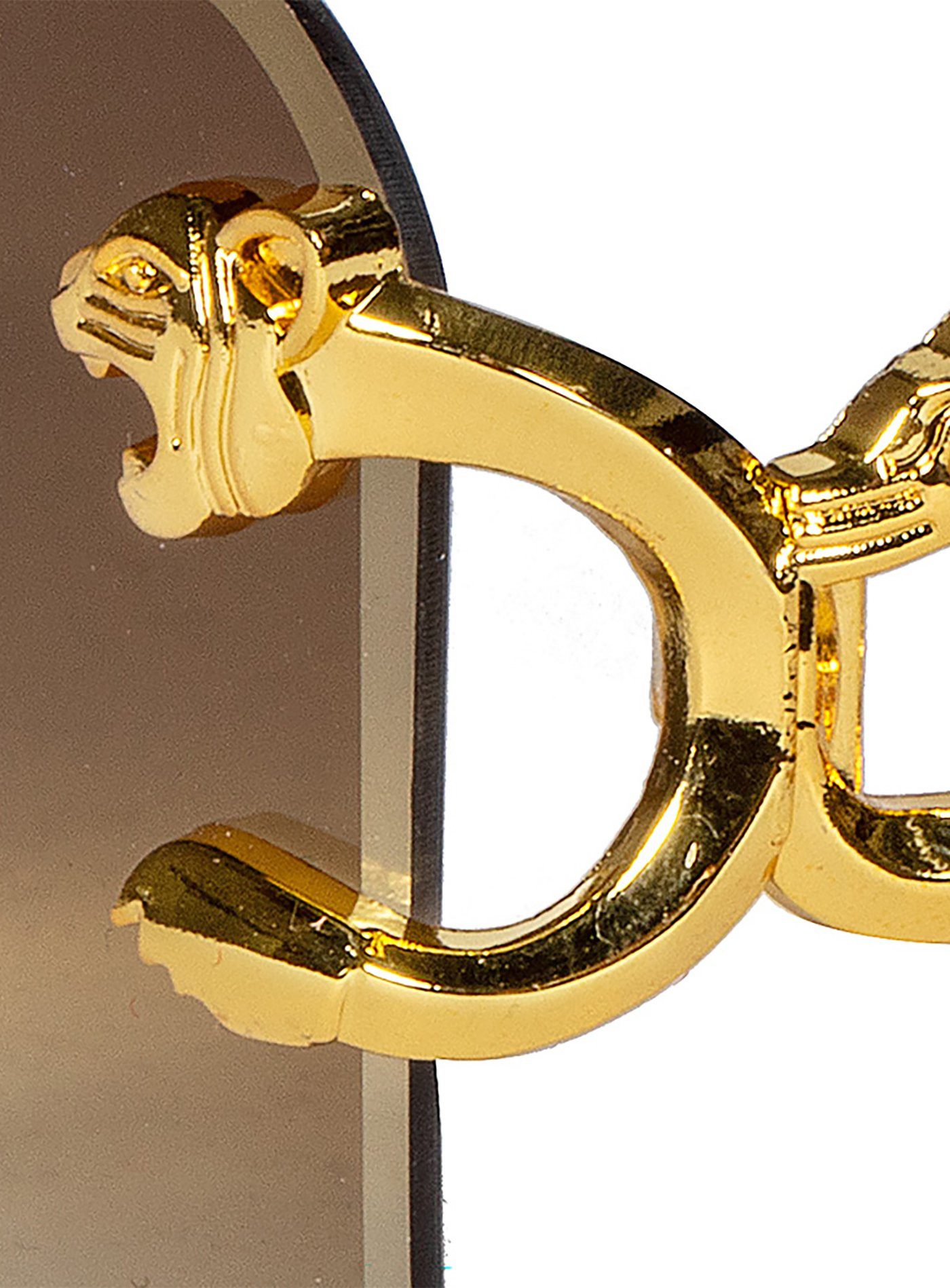 Metamorph Kostüm Wildcat Sonnenbrille, Die Brille für Partylöwen und 70er J günstig online kaufen