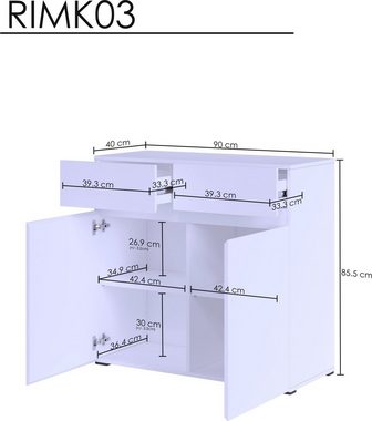 INOSIGN Kommode Rimini, Breite 90 cm