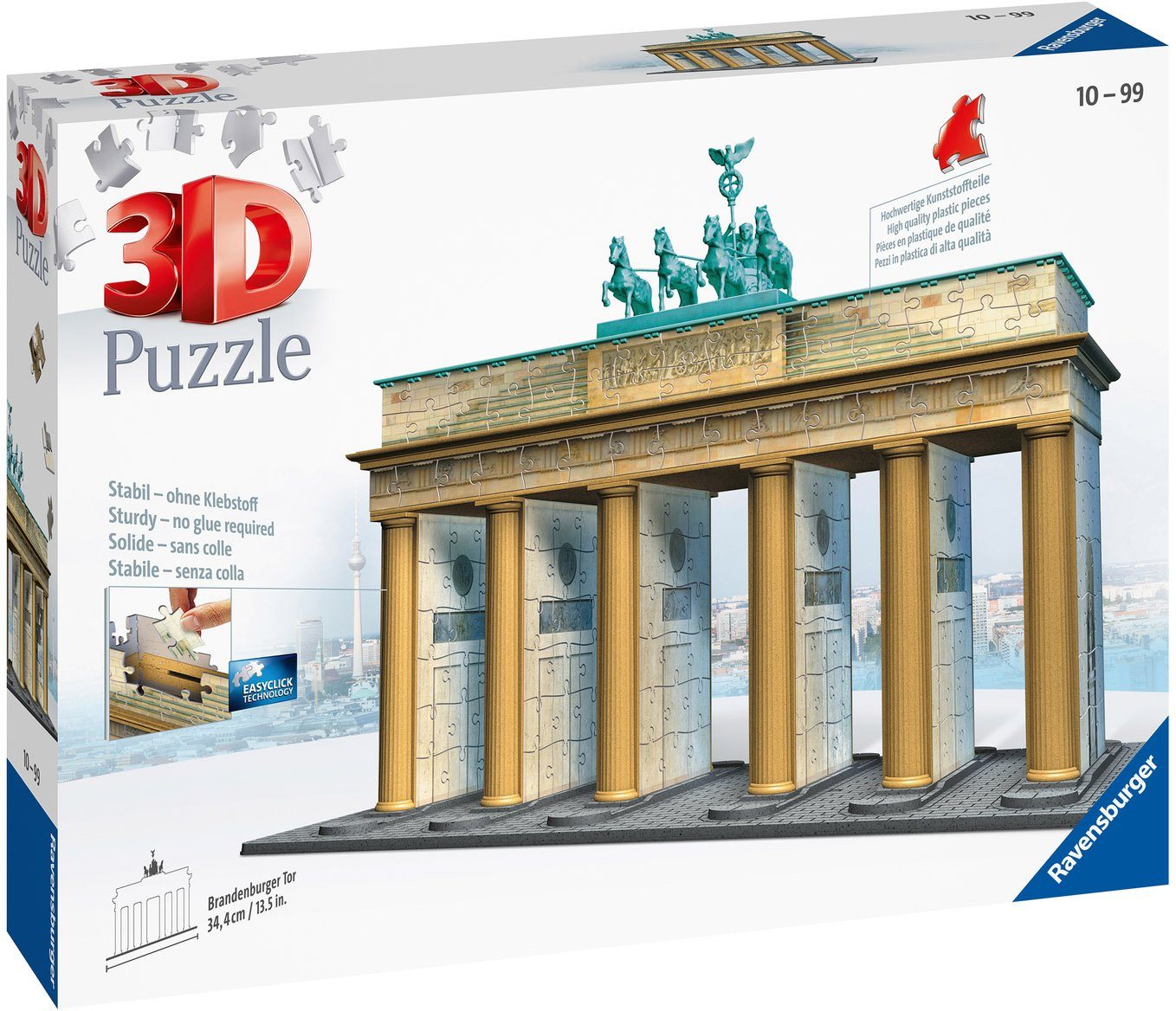 - Made Ravensburger schützt weltweit Brandenburger Wald 324 FSC® - 3D-Puzzle Tor, Puzzleteile, in Europe,