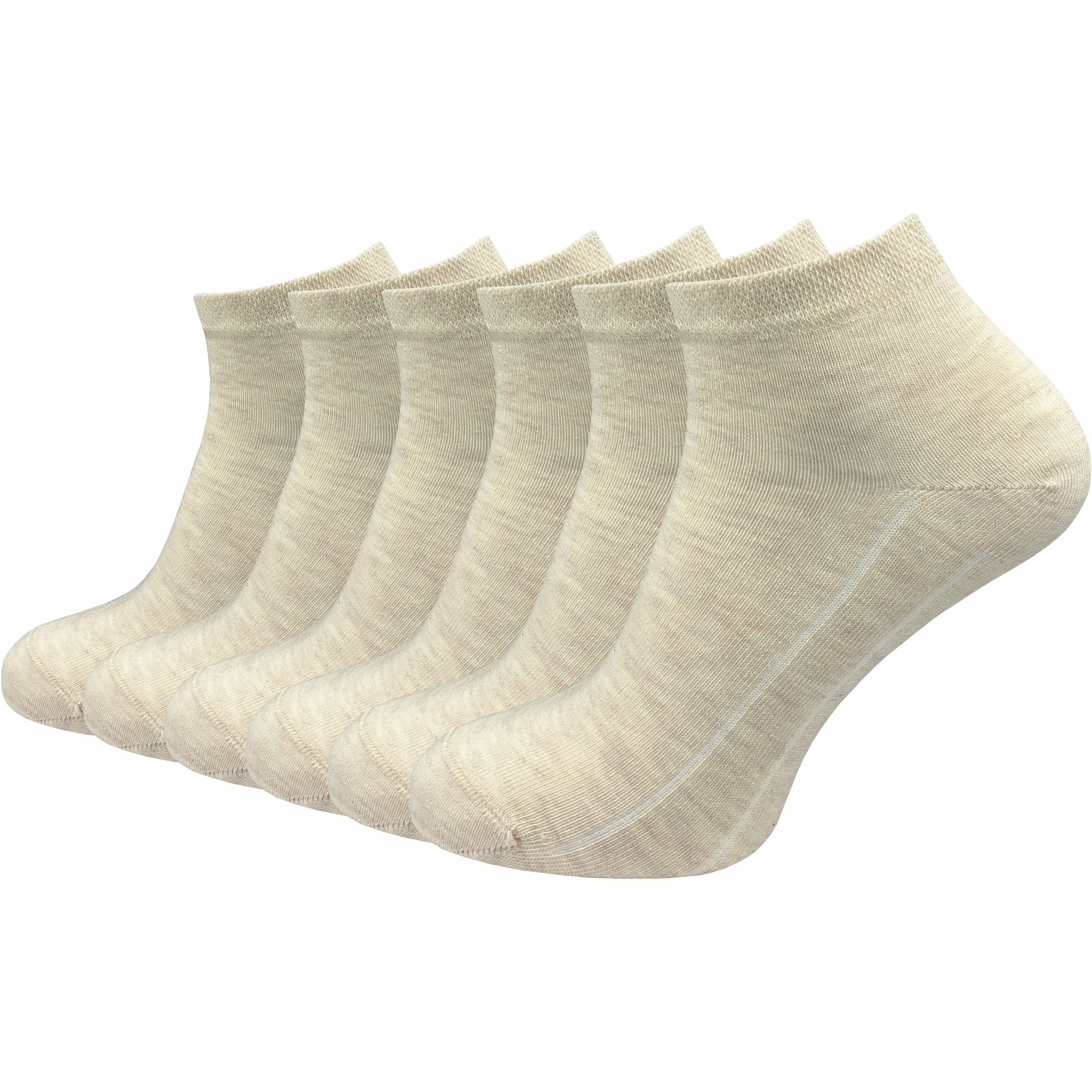 GAWILO Kurzsocken für Damen - Quartersocken in weiß und schwarz - ohne drückende Naht (6 Paar) Schaft etwas länger als bei einer Sneaker Socke, daher kein rutschen