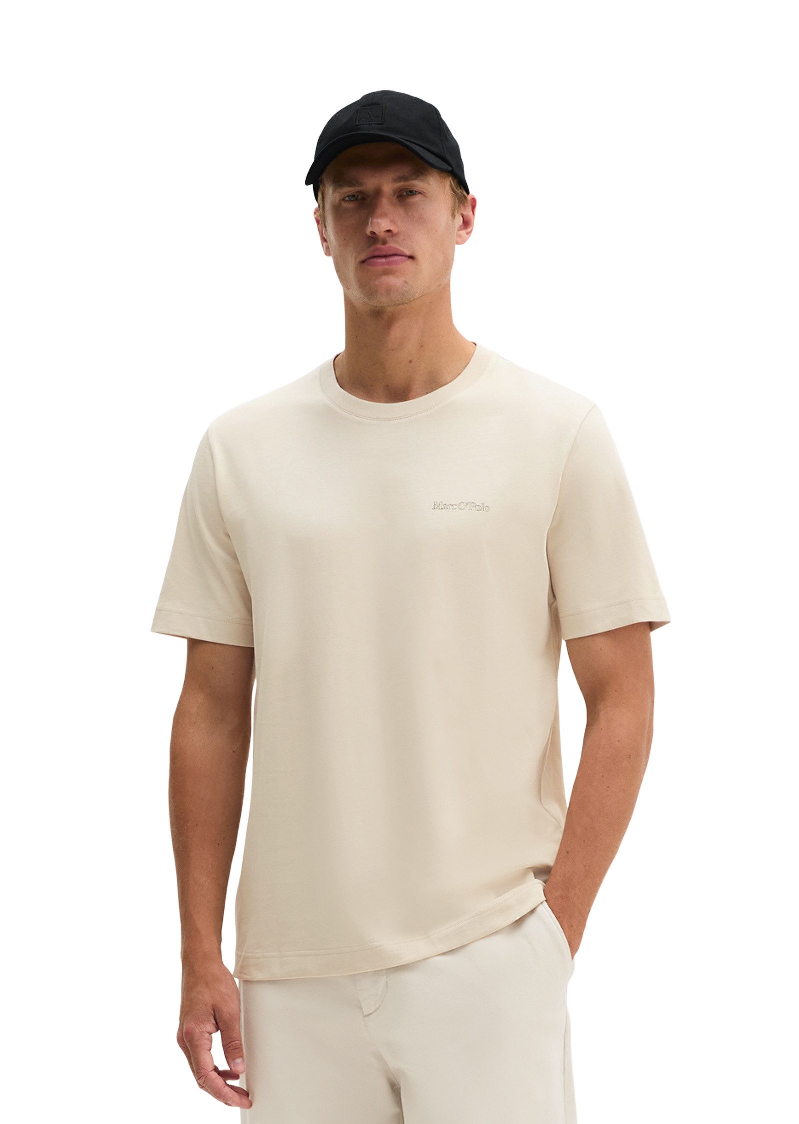 Marc O'Polo T-Shirt aus regenerativer Bio-Baumwolle