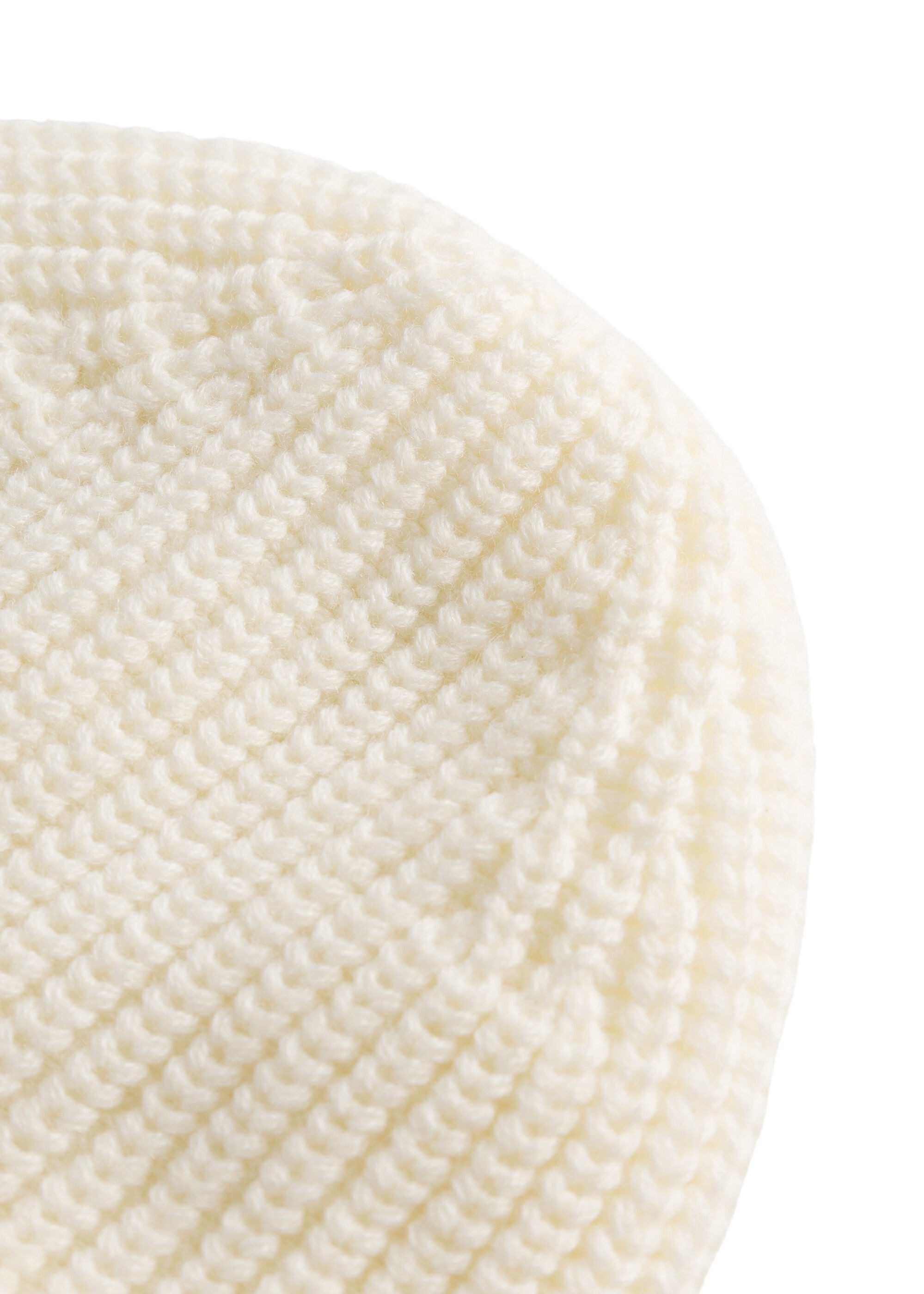 Codello Strickmütze (1-St) mit einem „Herz“-Stickerei in Teddy-Optik