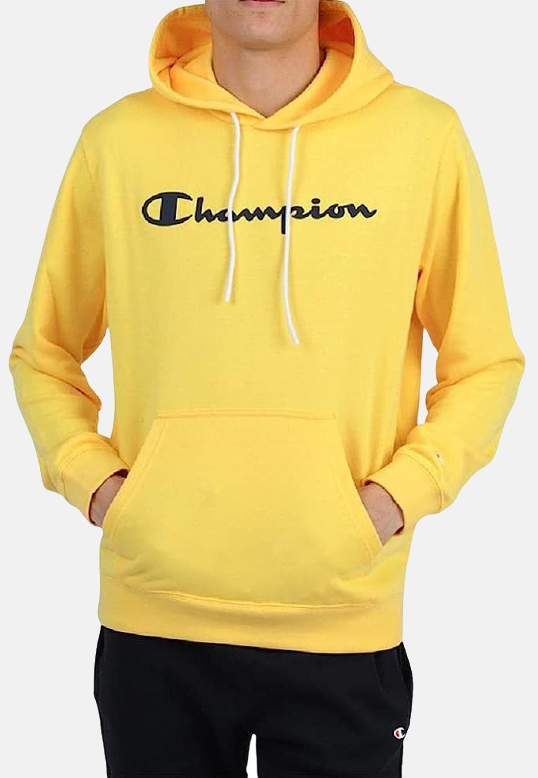 Champion Hoodie Kapuzenpullover Hoodie aus Baumwollmischung mit