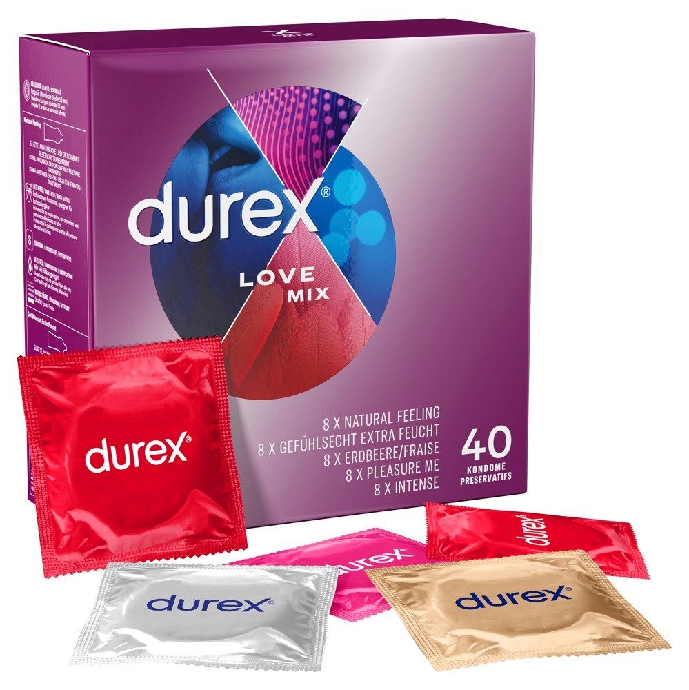 durex Kondome Durex - Love Mix 40er, 40 St.