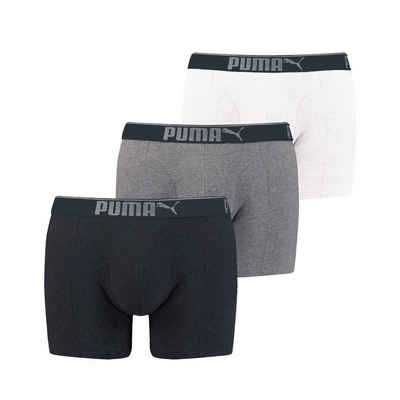 PUMA Boxer Herren Boxer Shorts, 3er Pack - Boxers, Cotton