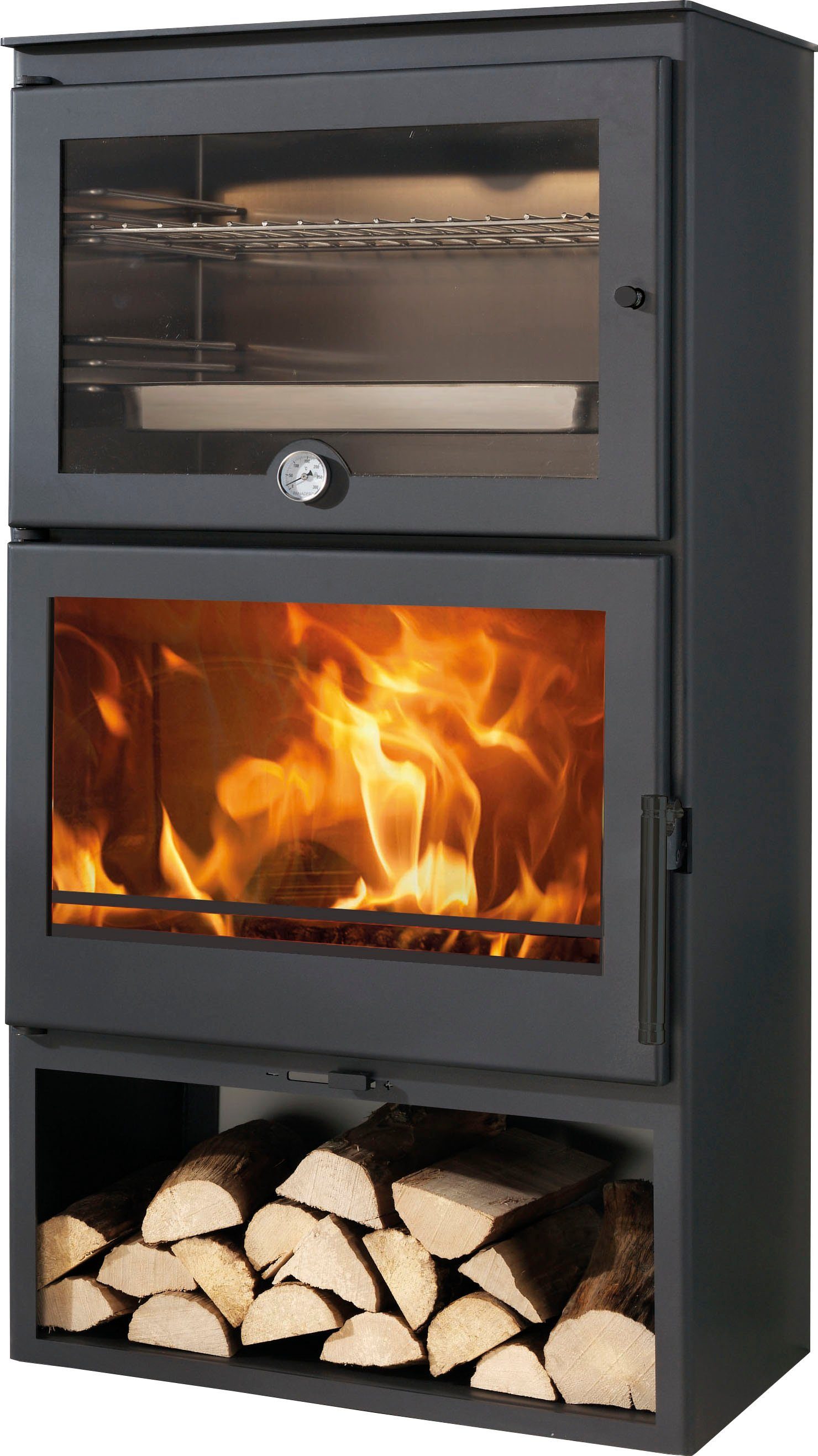 Panadero Kaminofen Kaminofen Gourmet Ecodesign, 7,1 kW, Zeitbrand, Scheiben günstig online kaufen