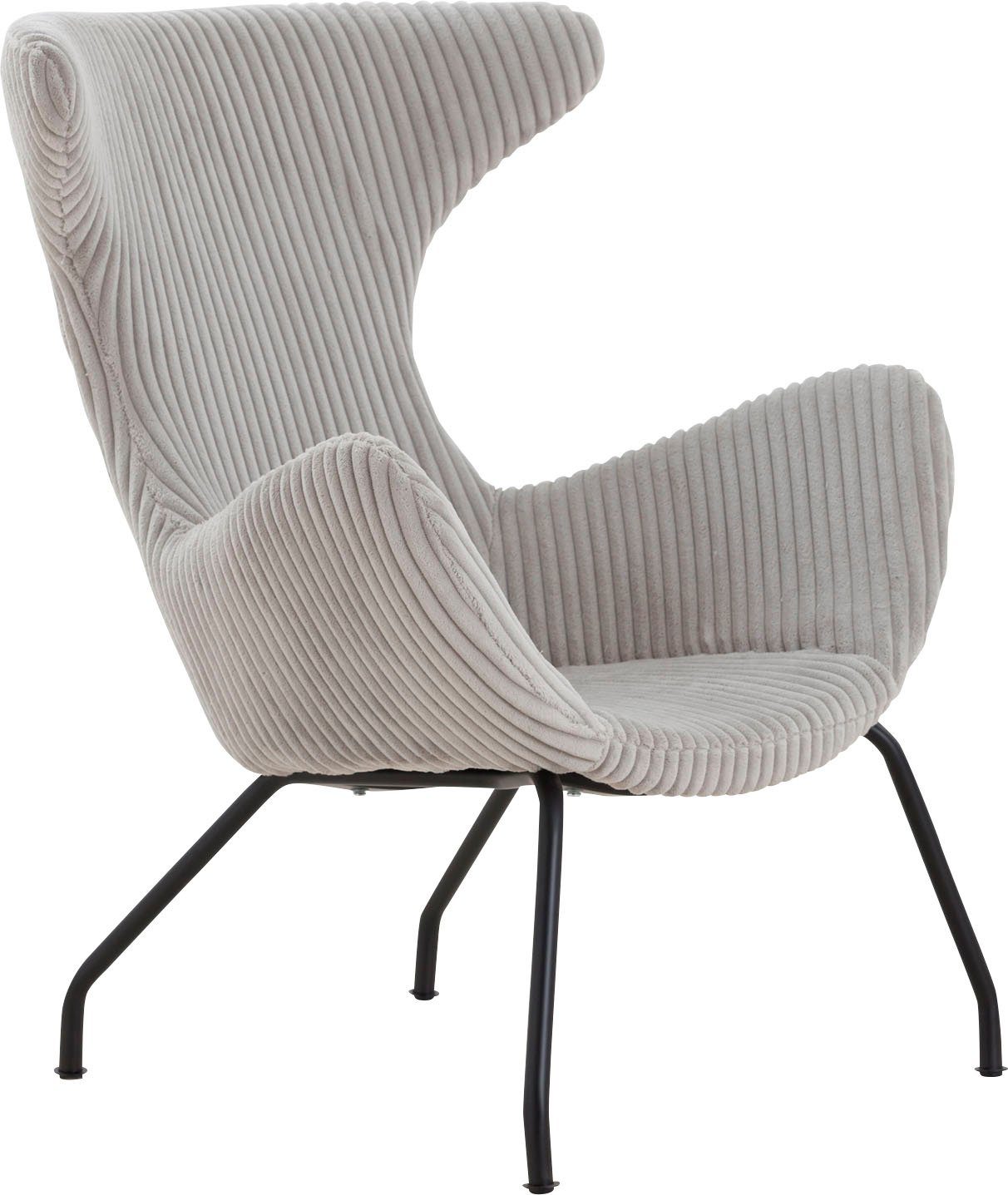 SalesFever Relaxsessel Oslo Komfortabler Sessel zum Entspannen, Ohrensessel in modernem Design