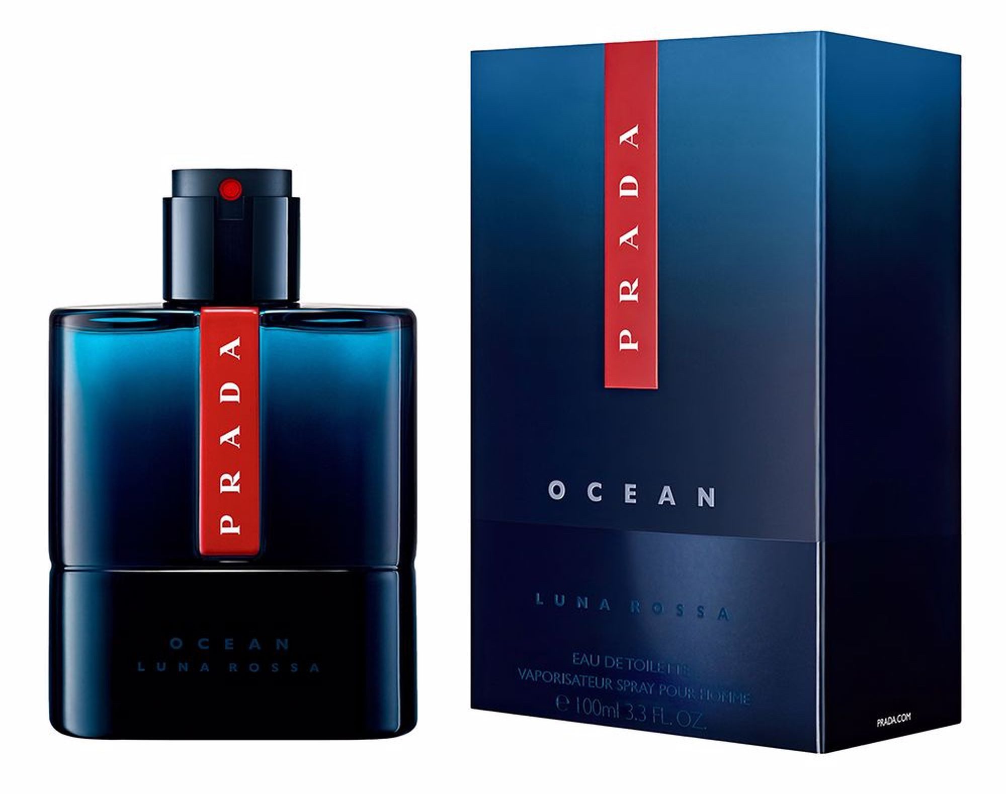 PRADA Eau de Parfum Luna Rossa Ocean Herrenparfüm 100 ml