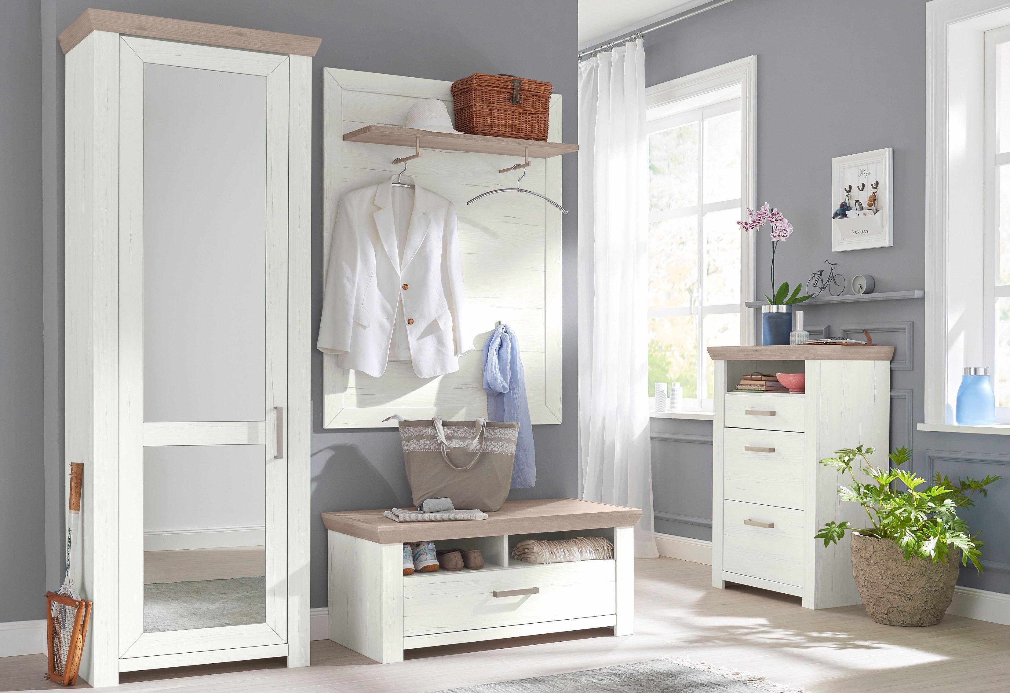 set one by Musterring Garderoben-Set york, (Set, 4-St), im Landhaus Stil