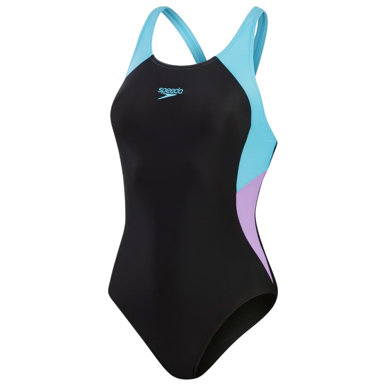 Speedo Badeanzug Damen Badeanzug Farbblock Splice Muscleback