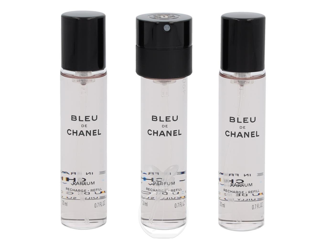CHANEL Extrait Parfum Chanel Bleu de Chanel Parfum Twist and Spray 3 x 20 ml ohne Zerstäuber
