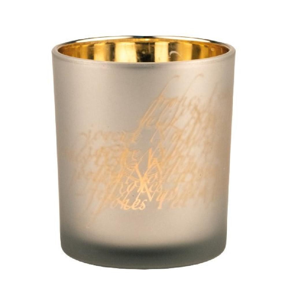 Räder Windlicht Design Teelicht Glanzlicht Schrift (10cm) günstig online kaufen