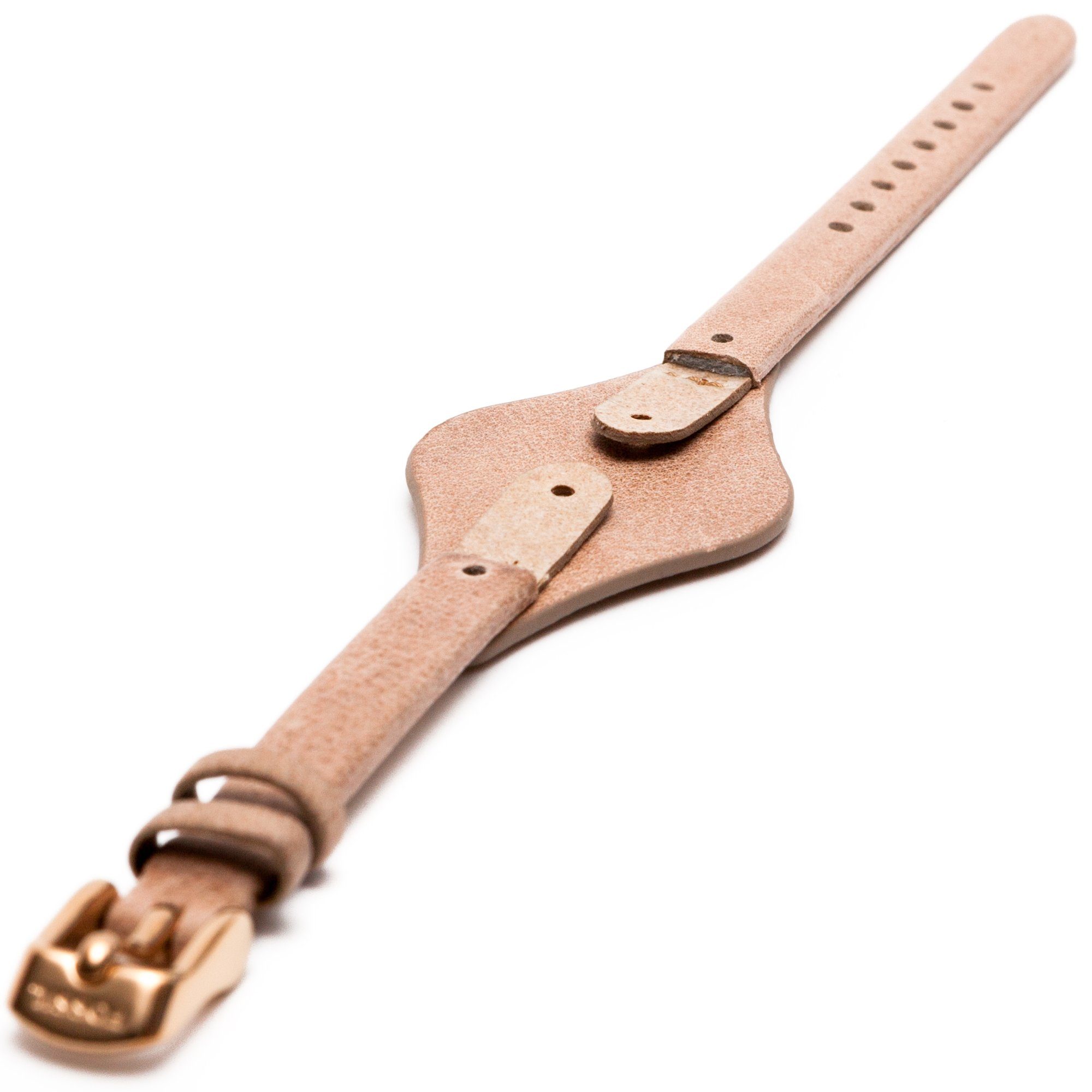 Fossil Uhrenarmband 8mm Leder Beige ES-2830 LB-ES2830