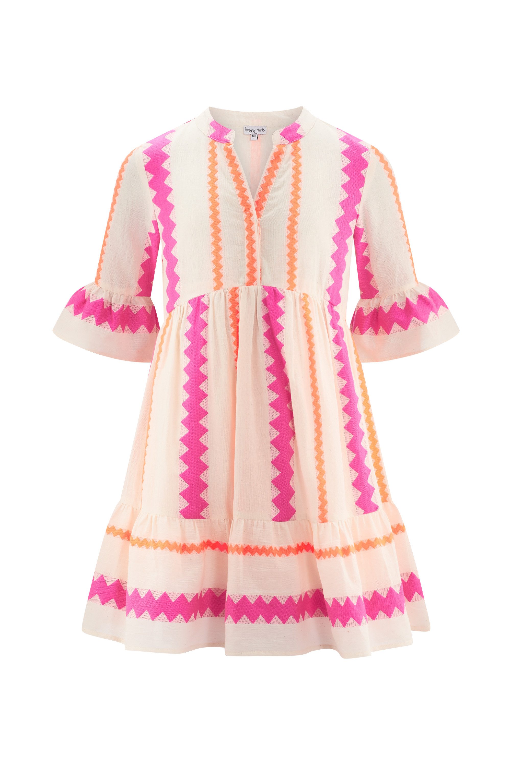 happy girls Sommerkleid im Ethno-Look