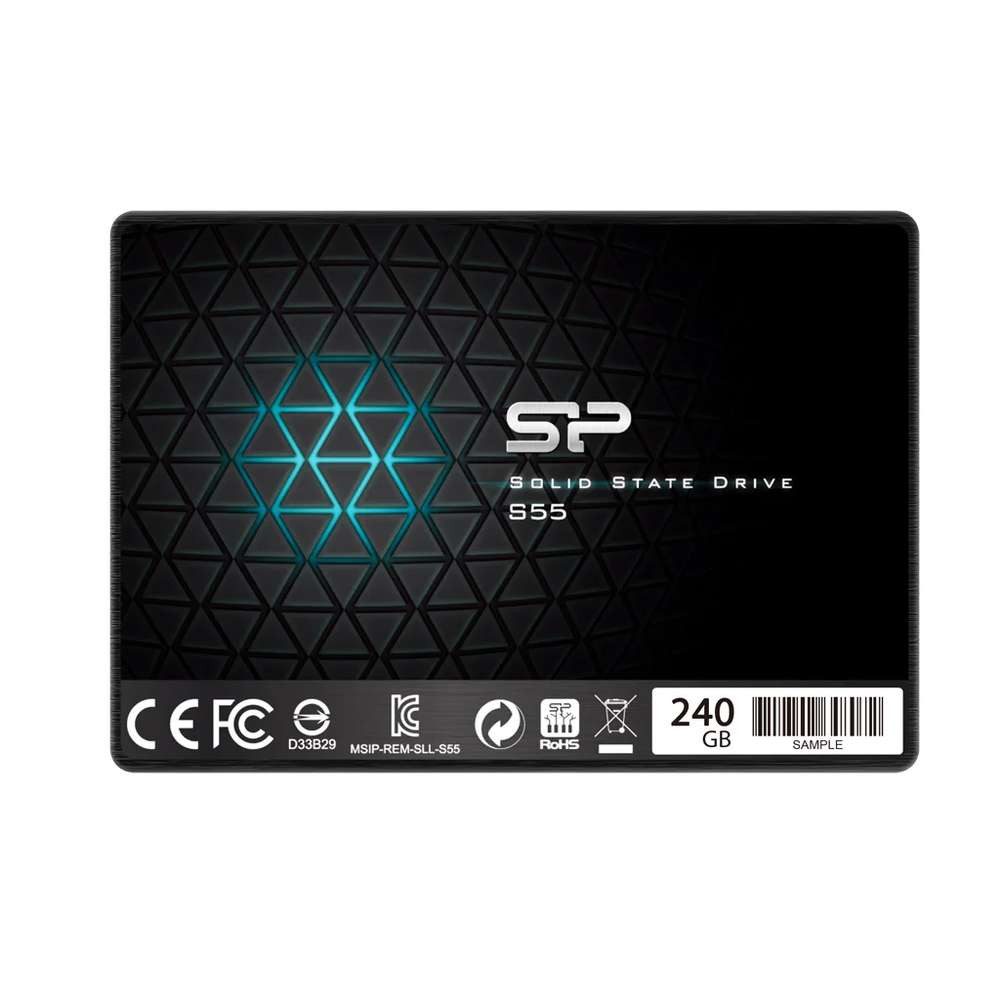 SILICON POWER Silicon Power Slim S55 240 GB 2.5" Serial ATA III TLC interne SSD